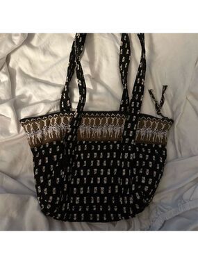 Vera Bradley Zebras Mini Paddy Handbag - Very Rare - Used